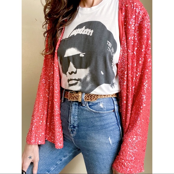 Vintage sequin jacket - Picture 6 of 8